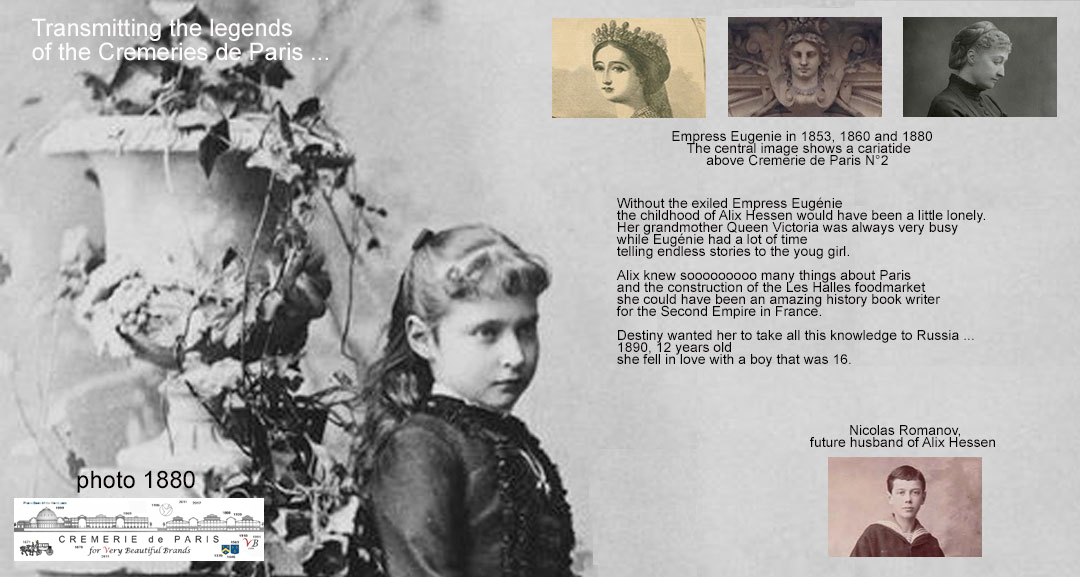 Alix Hessen loved the stories from France Eug?nie was tellign her. The magical Cedar from Meudon was one of them Alix Hessen and Empress Eugenie